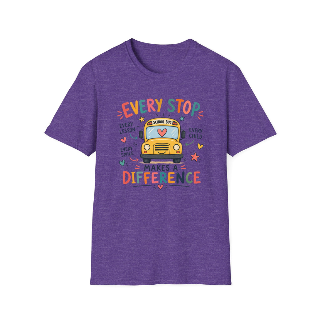 School Bus Teacher T-shirt