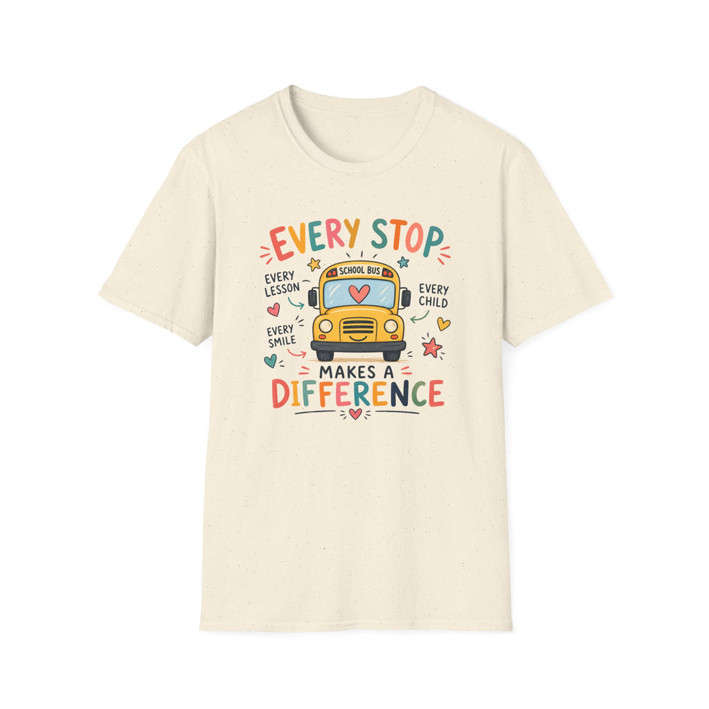 School Bus Teacher T-shirt