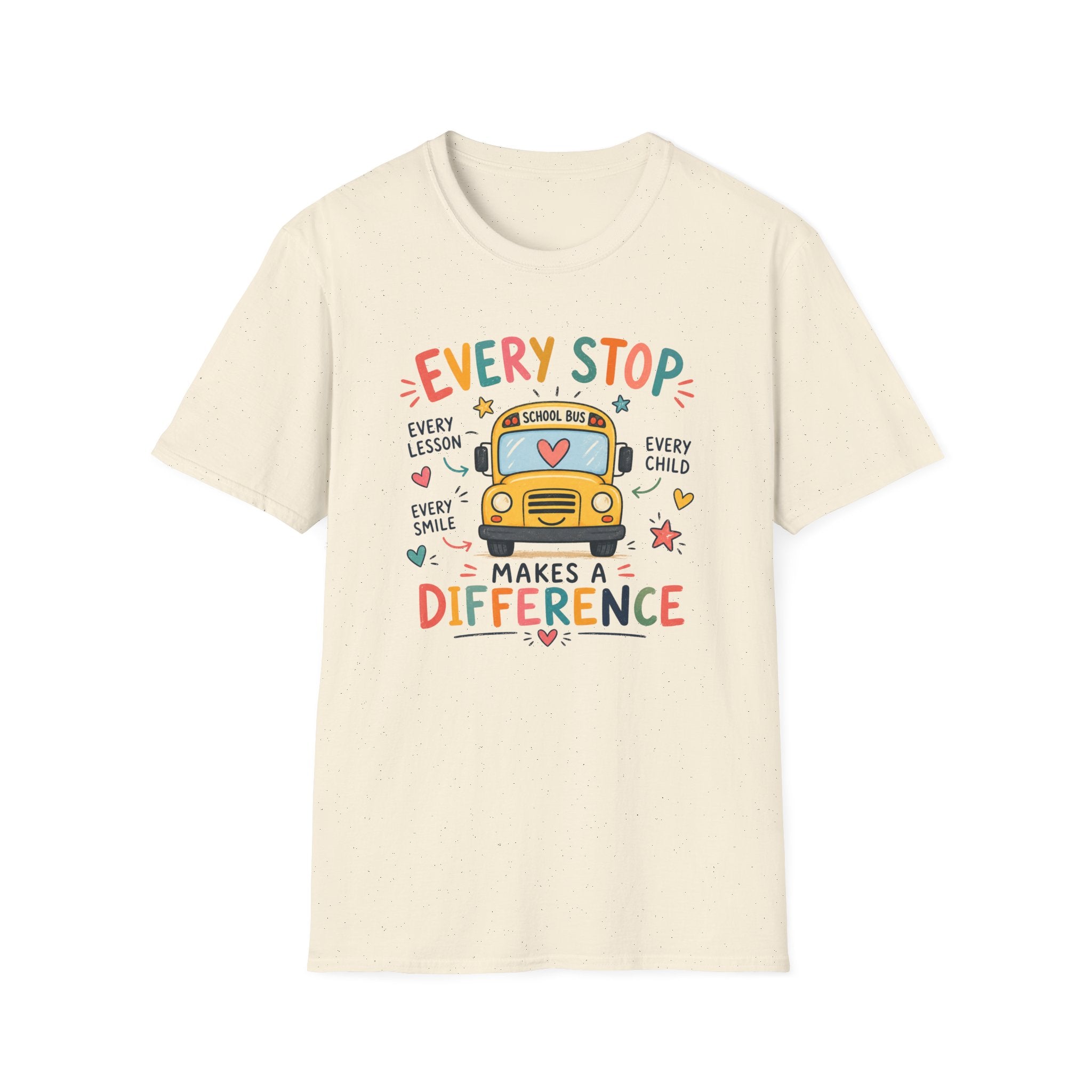 School Bus Teacher T-shirt