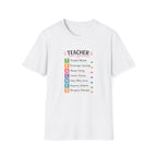 Teacher List T-shirt