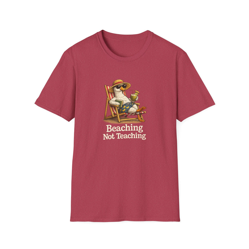 Beaching Not Teaching T-shirt