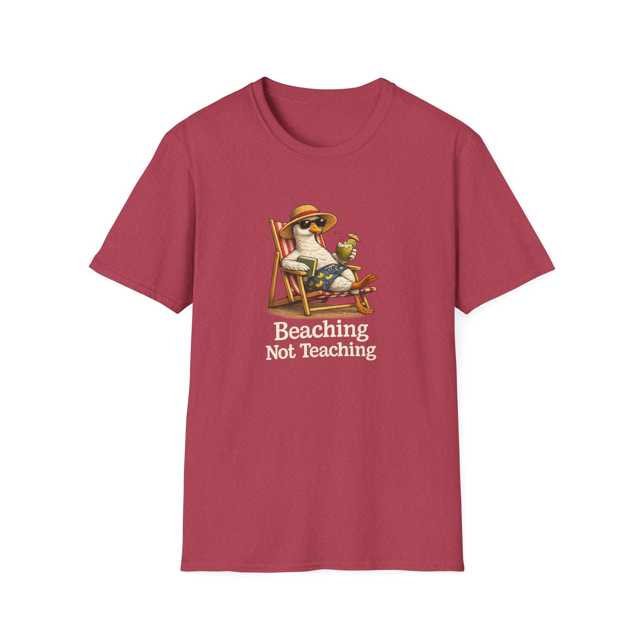 Beaching Not Teaching T-shirt