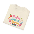 Teach Snack Repeat T-shirt