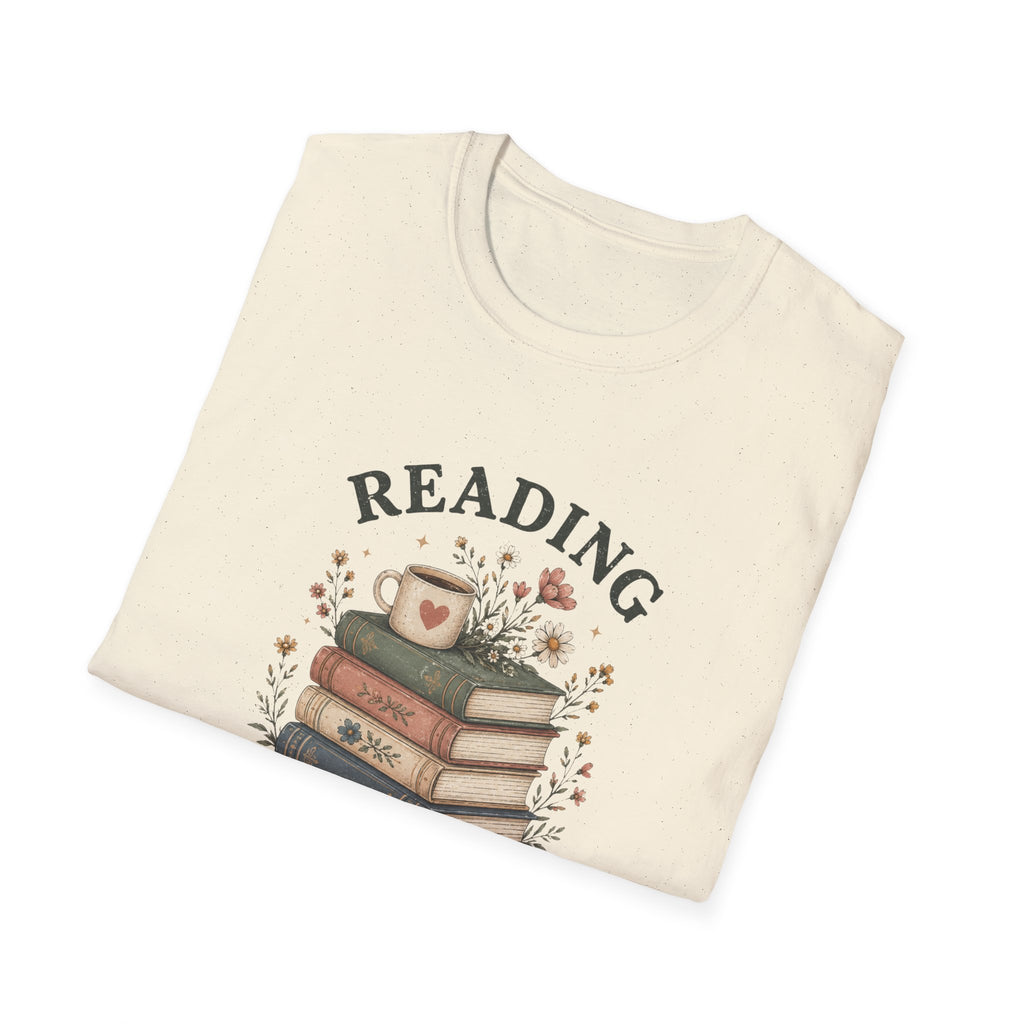 Funny Reading Therapy T-shirt