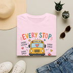 School Bus Teacher T-shirt