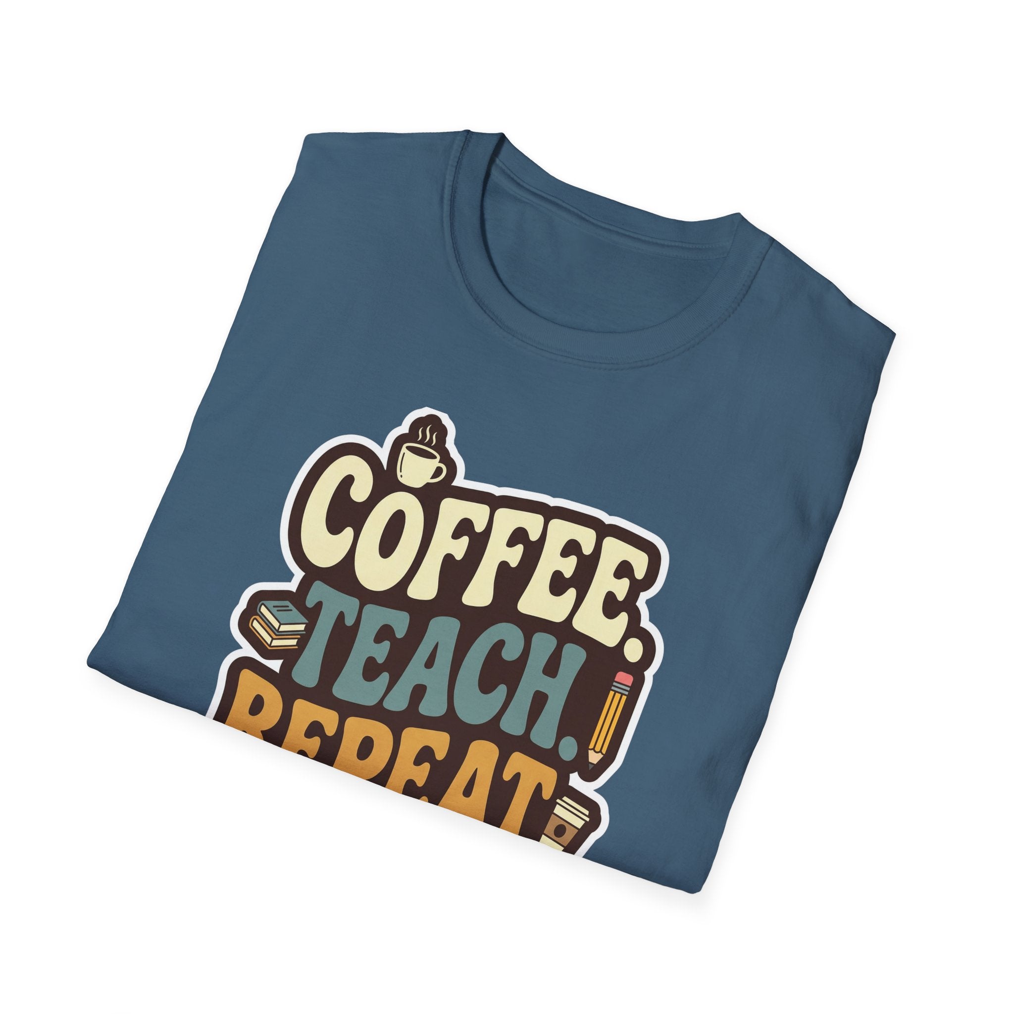 Coffee Teach Repeat T-shirt