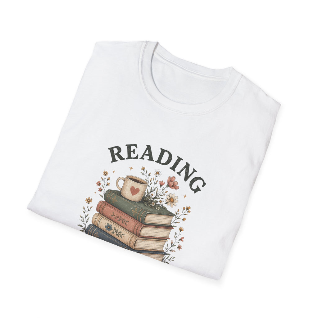 Funny Reading Therapy T-shirt