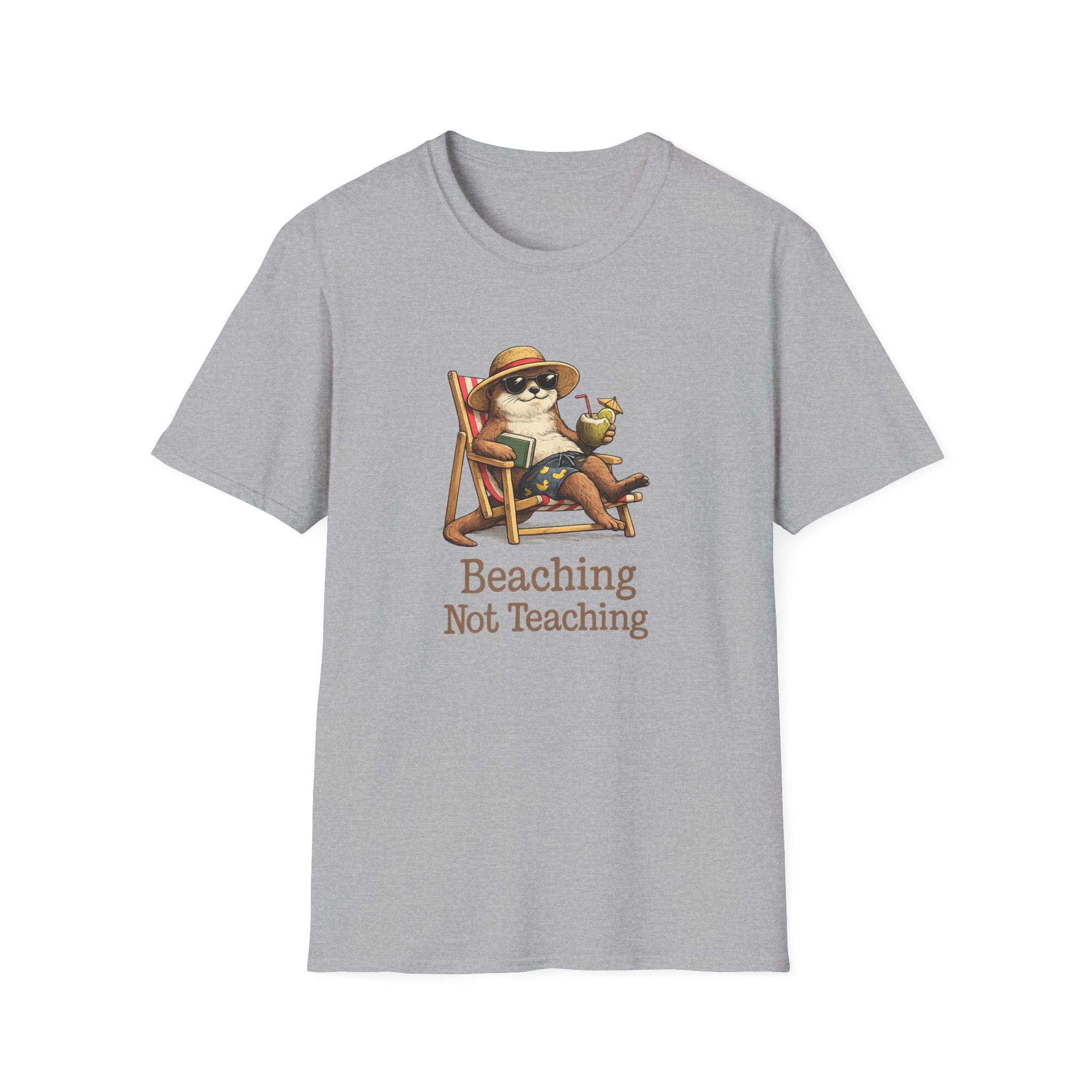 Beaching Not Teaching T-shirt