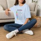 Teacher List T-shirt