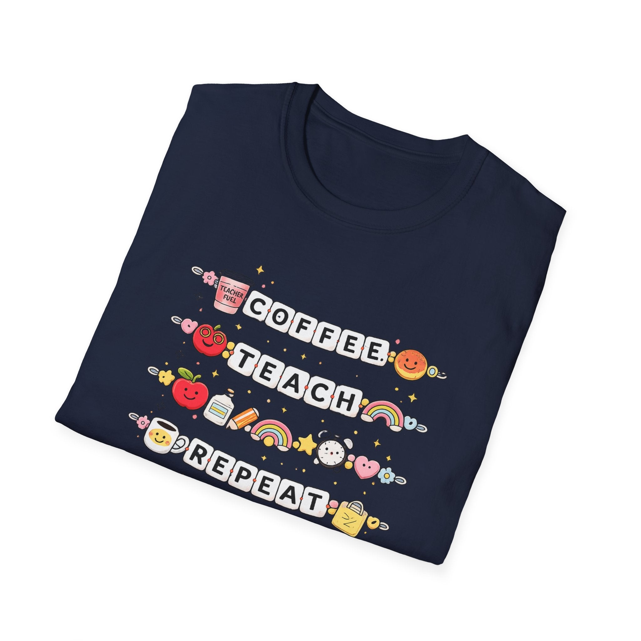 Coffee Teach Repeat T-shirt