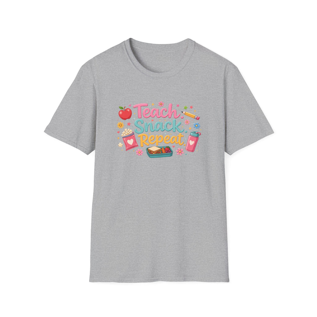 Teach Snack Repeat T-shirt