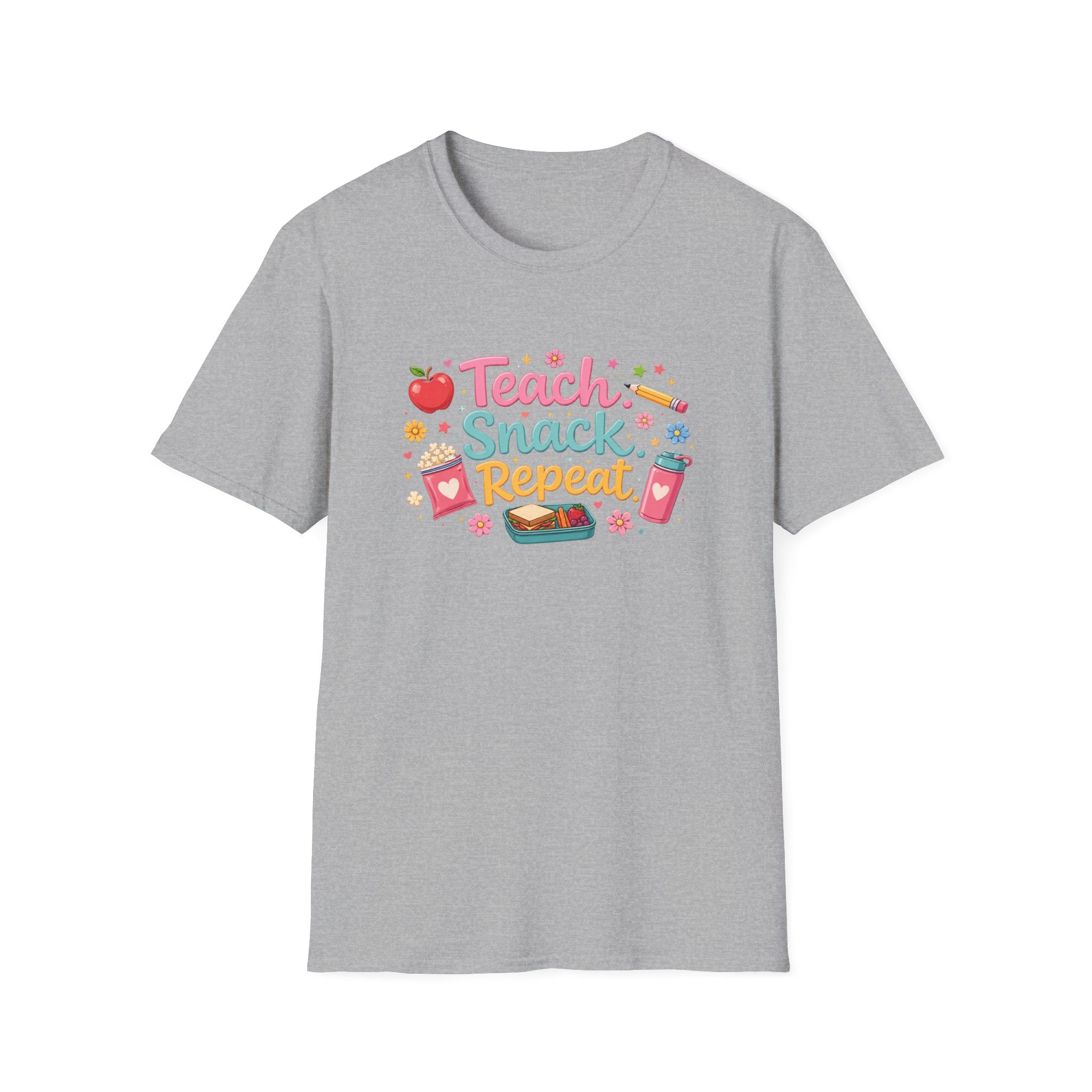 Teach Snack Repeat T-shirt