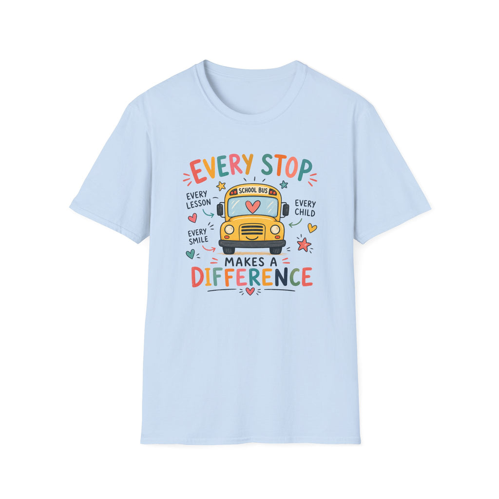 School Bus Teacher T-shirt
