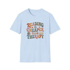 Funny Reading Therapy T-shirt