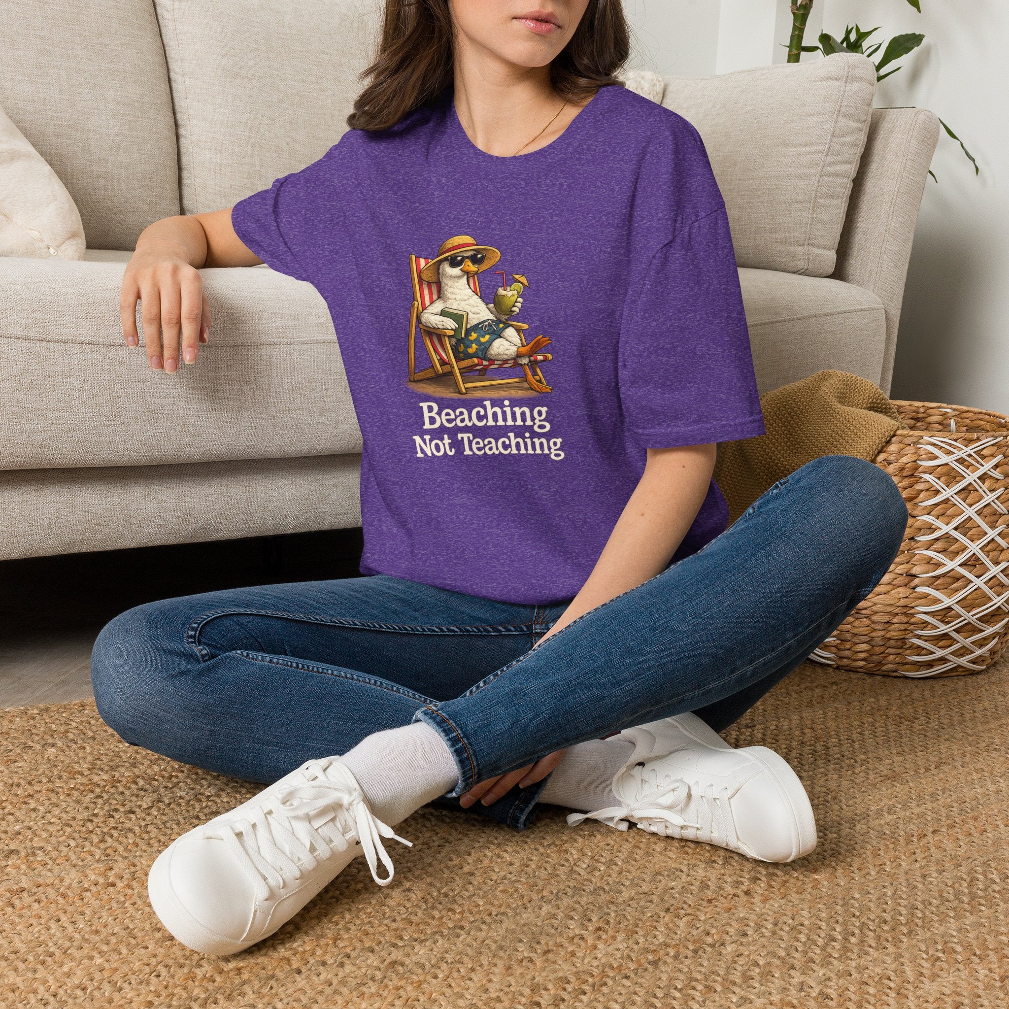 Beaching Not Teaching T-shirt