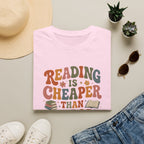 Funny Reading Therapy T-shirt