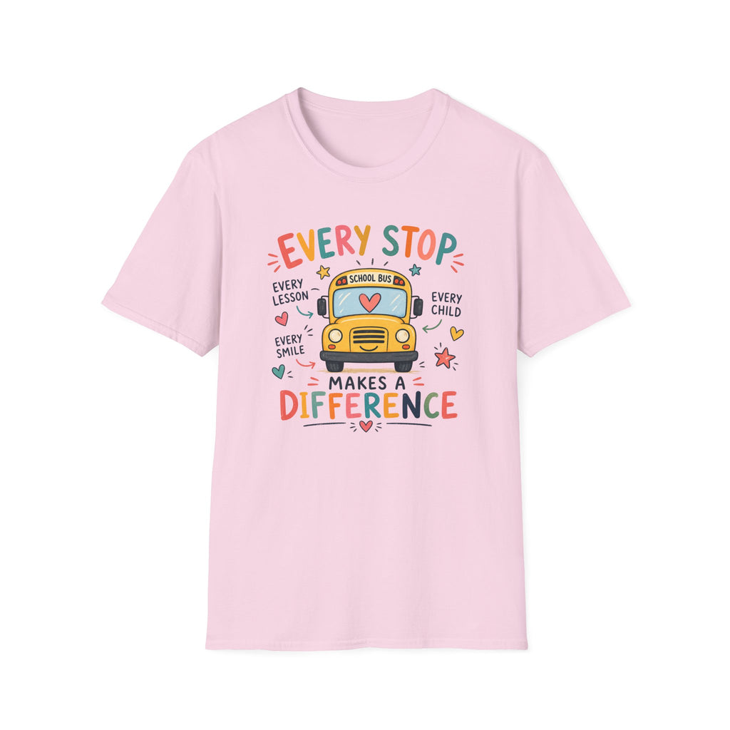 School Bus Teacher T-shirt