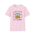 School Bus Teacher T-shirt