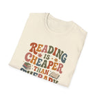 Funny Reading Therapy T-shirt