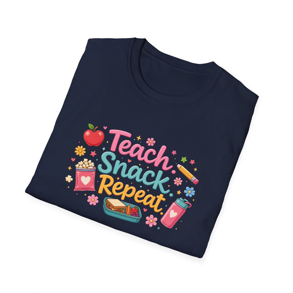Teach Snack Repeat T-shirt
