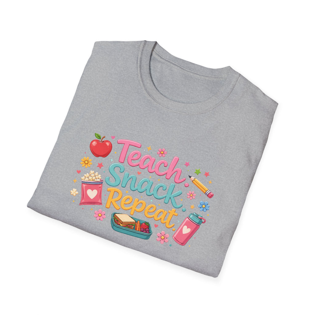 Teach Snack Repeat T-shirt