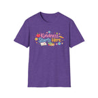 Kindness Starts Here T-shirt