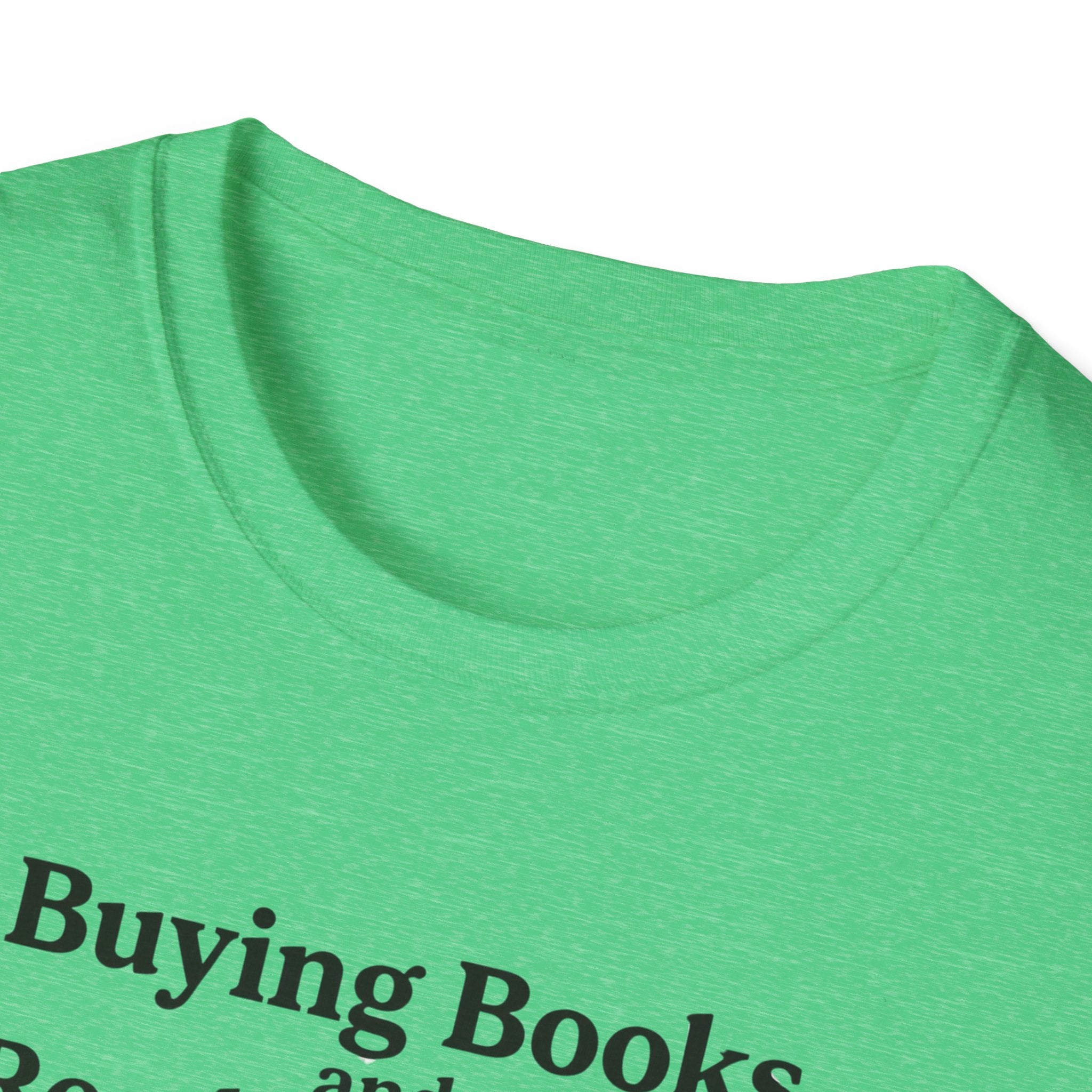 Buying vs Reading Books Hobby T-shirt