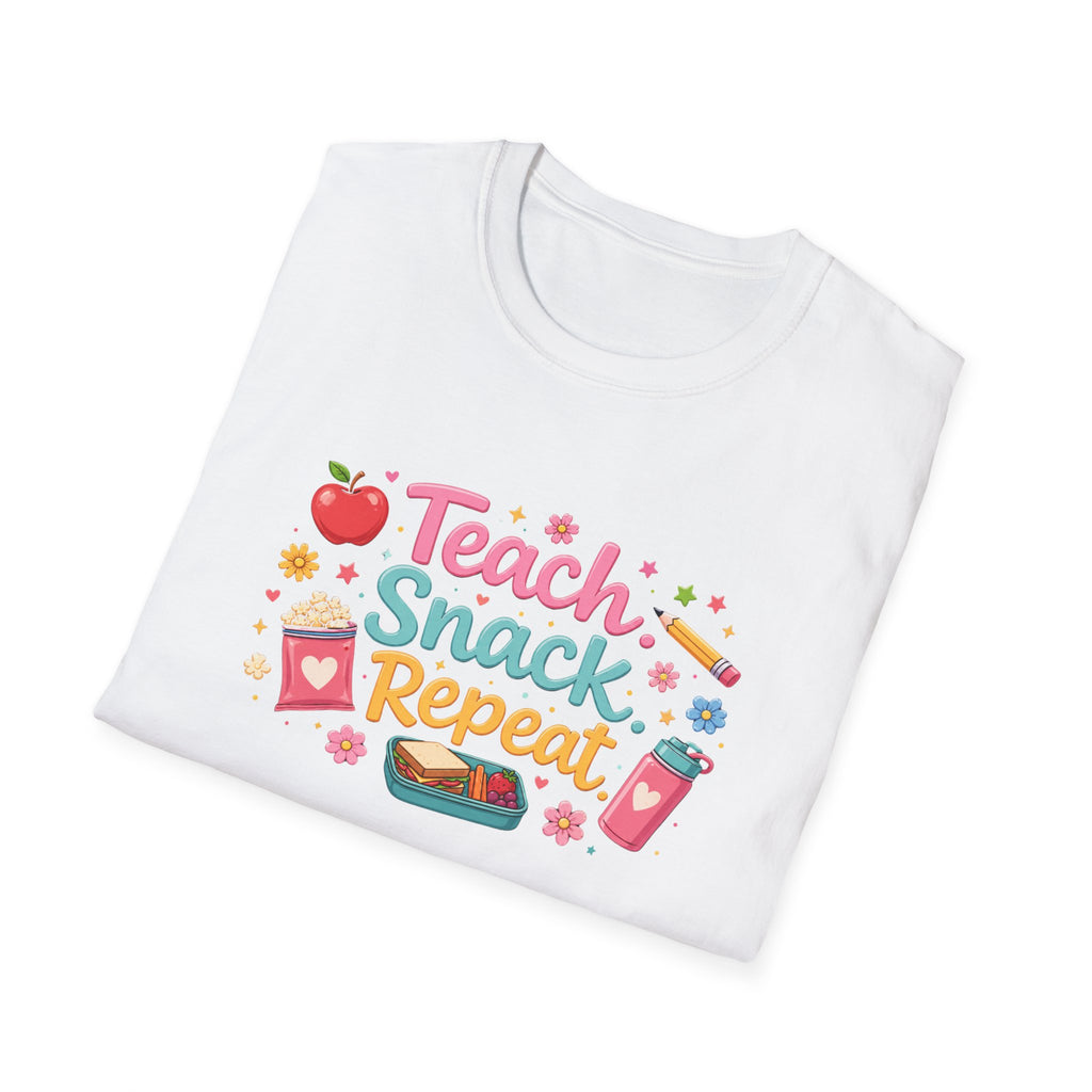 Teach Snack Repeat T-shirt