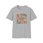 Funny Reading Therapy T-shirt