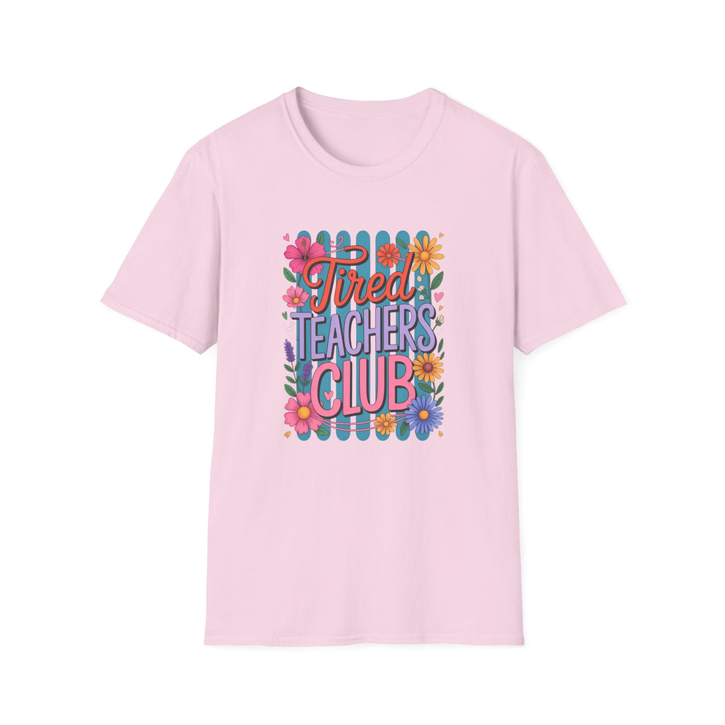 Tired Teachers Club T-shirt