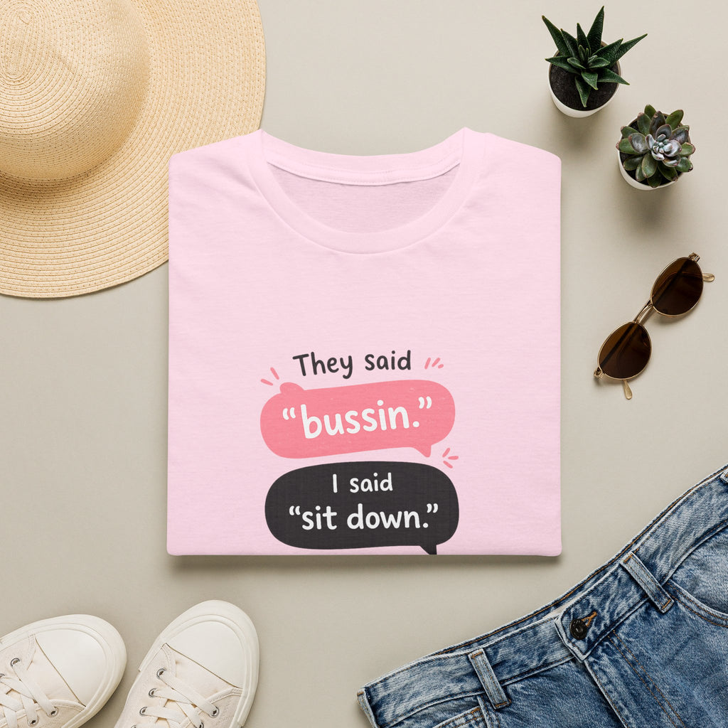 Bussin Teacher T-shirt