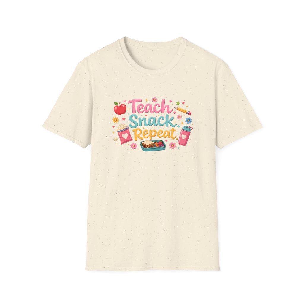 Teach Snack Repeat T-shirt