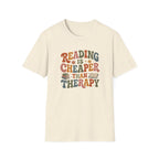 Funny Reading Therapy T-shirt