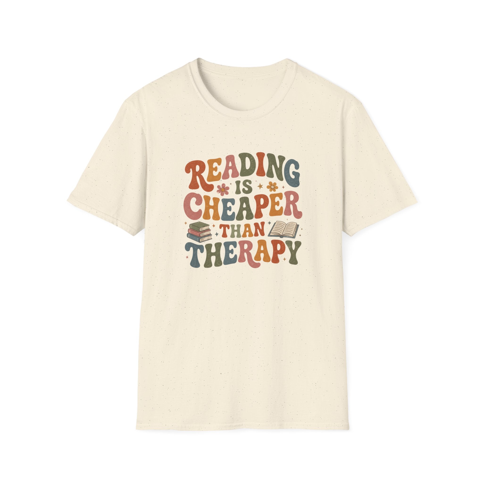 Funny Reading Therapy T-shirt