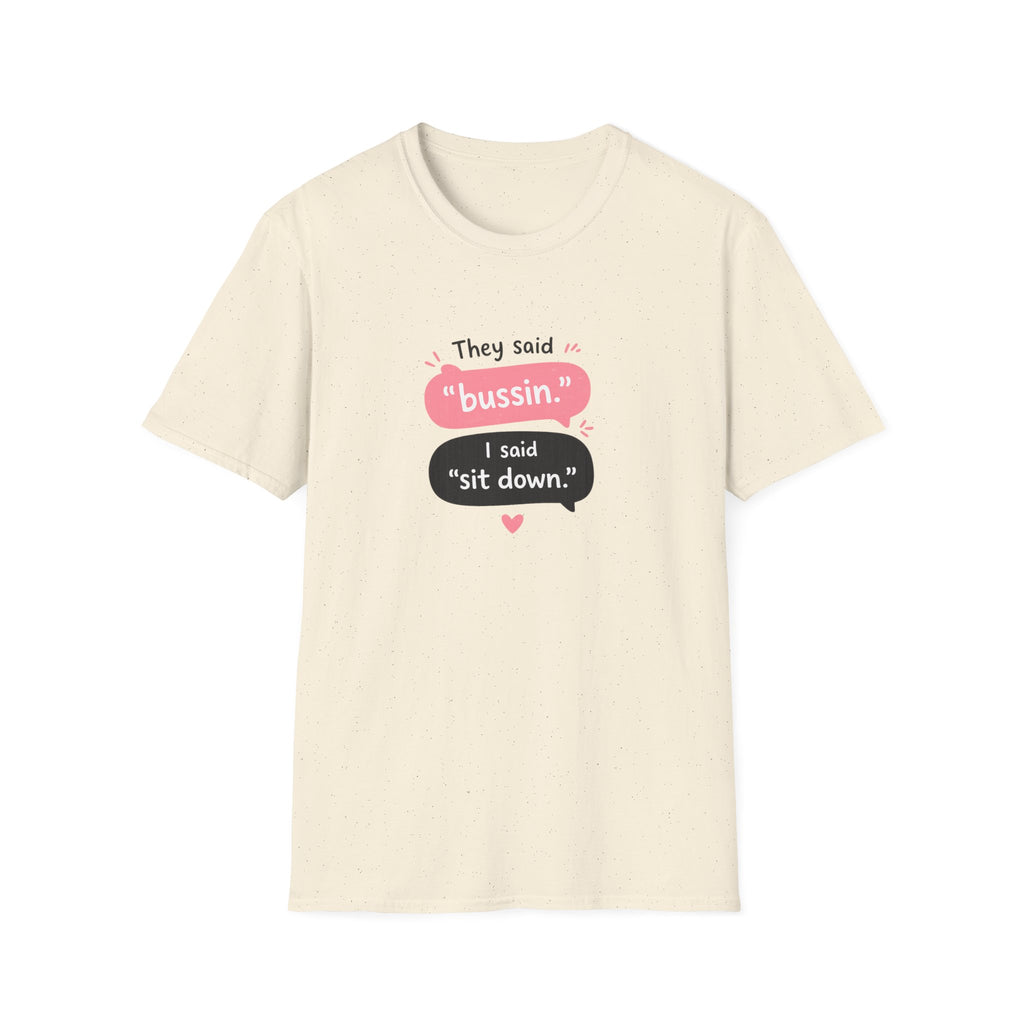 Bussin Teacher T-shirt
