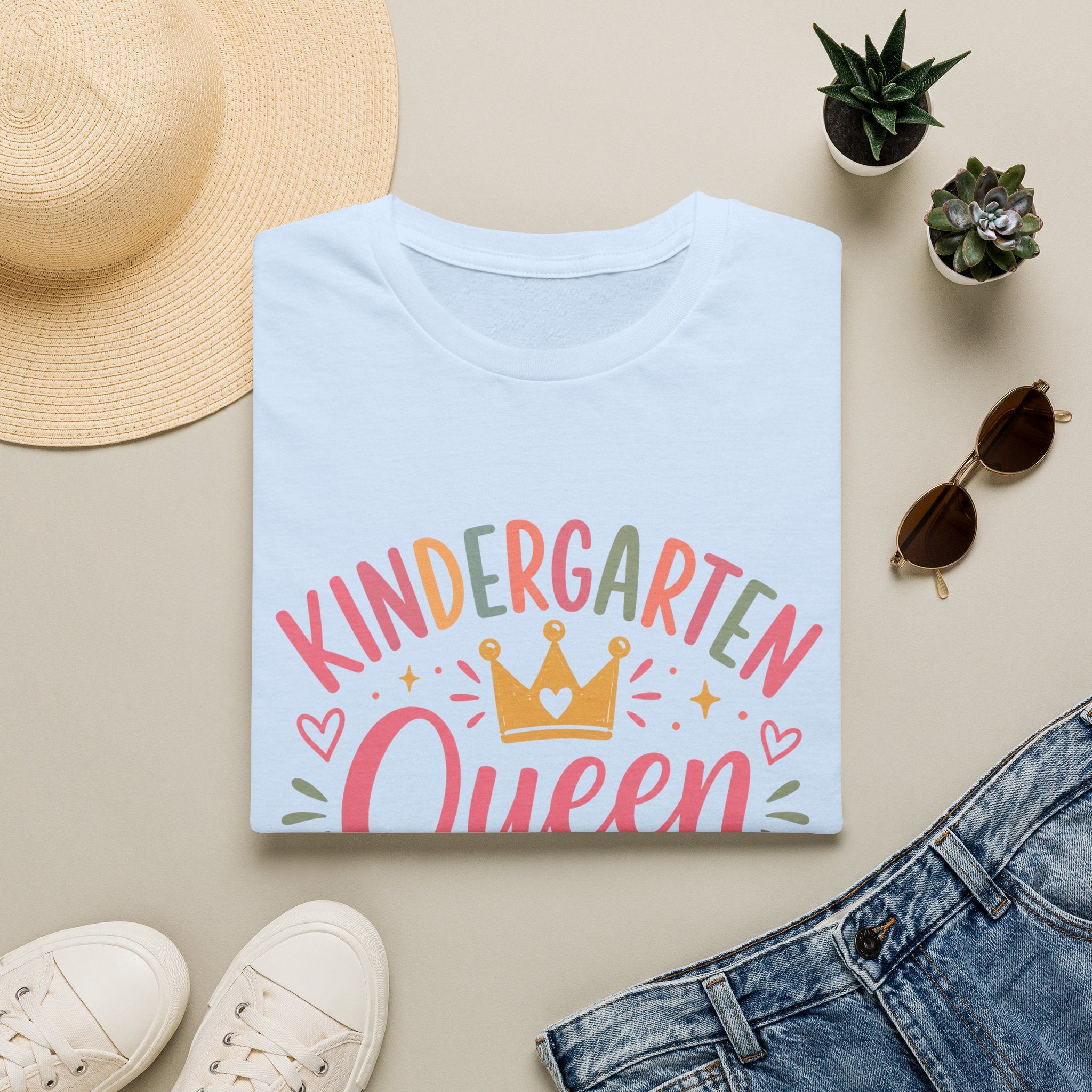 Kindergarten Queen T-shirt