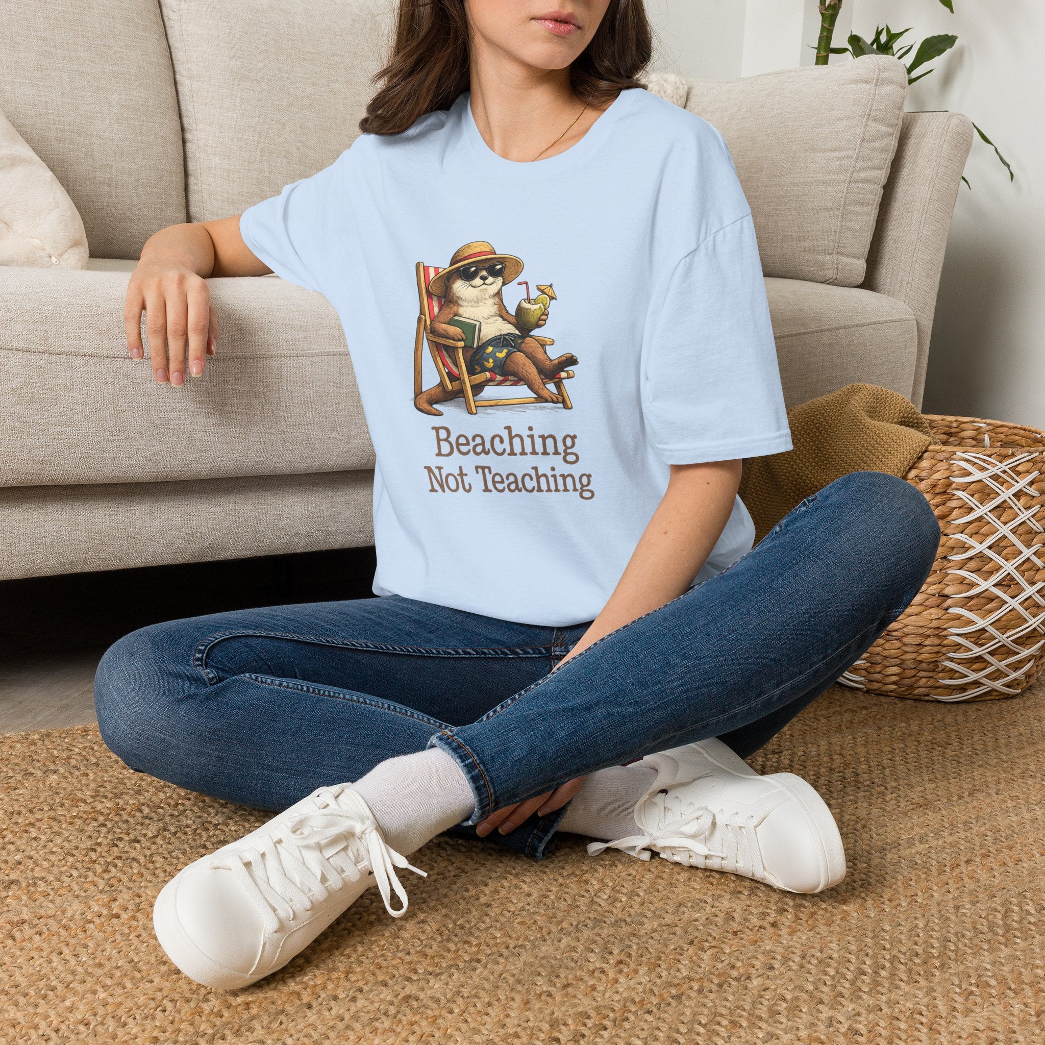 Beaching Not Teaching T-shirt