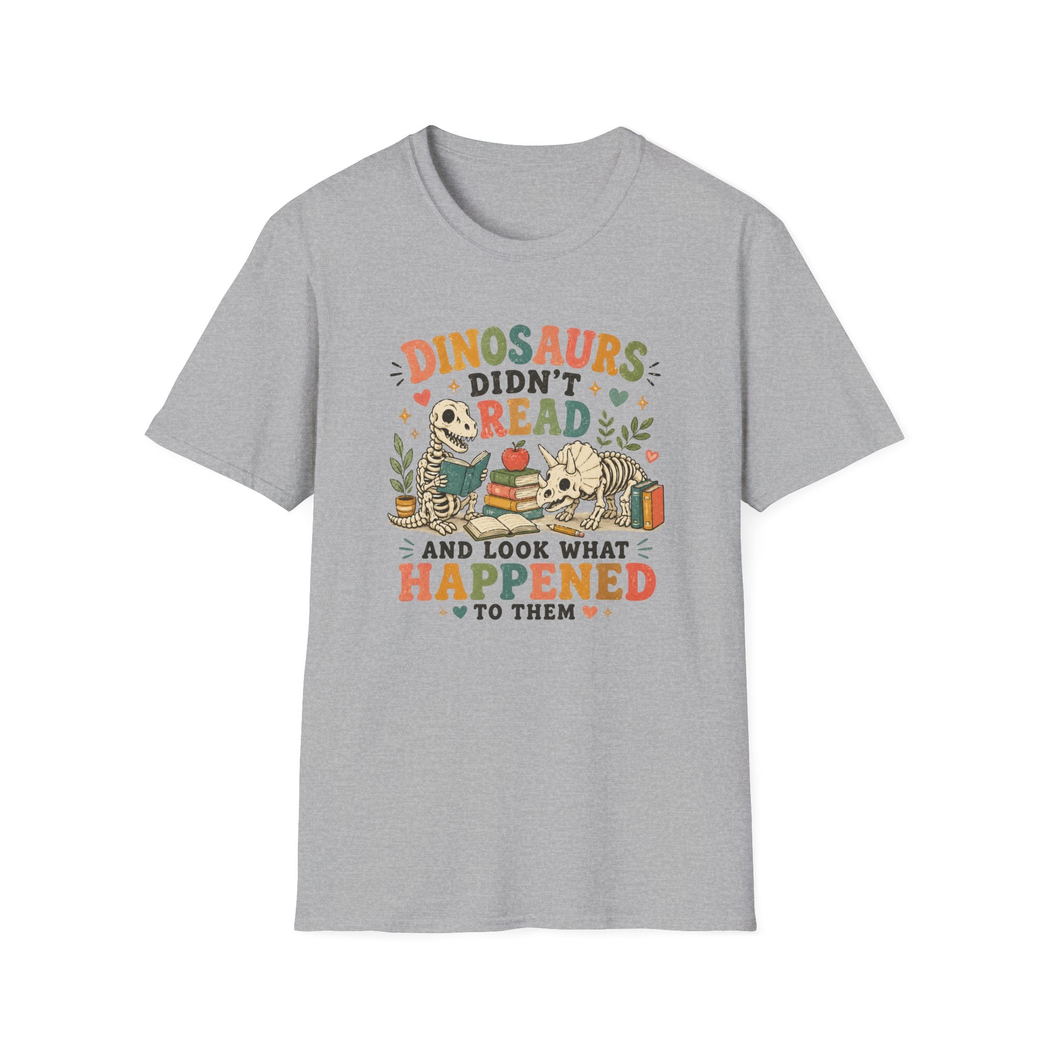 Dinosaurs Didn't Read T-shirt