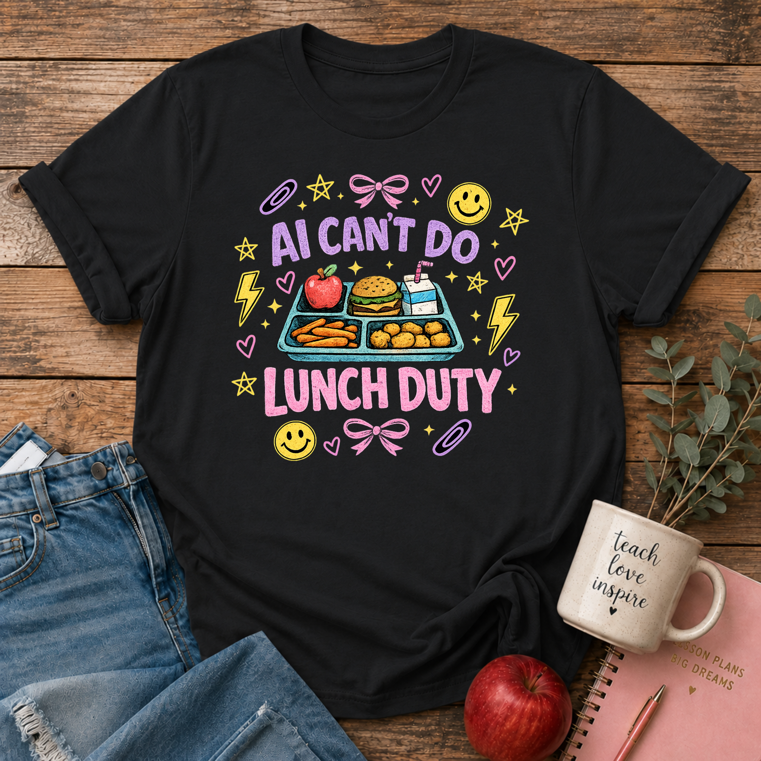 AI Lunch Duty T-shirt
