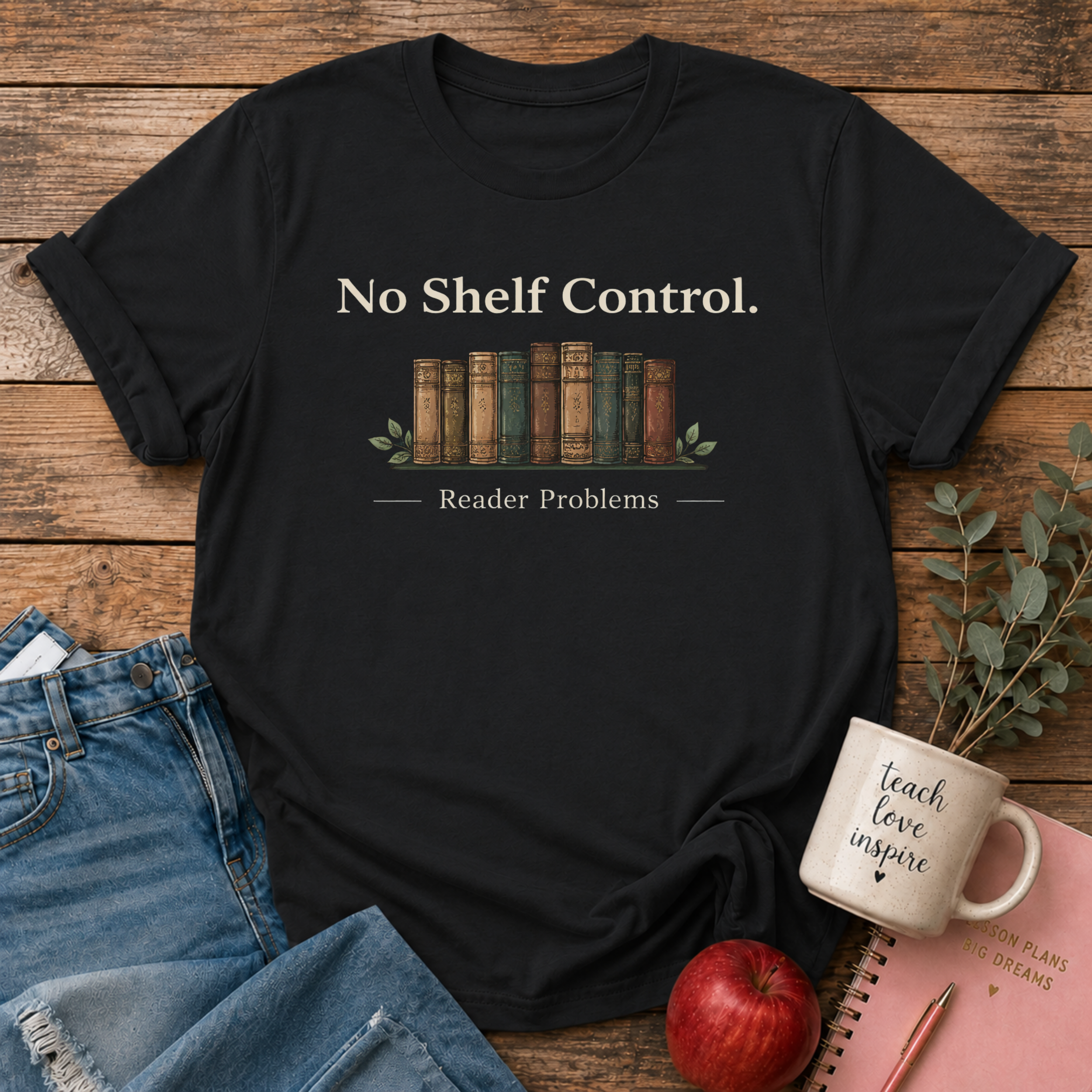 No Shelf Control T-shirt