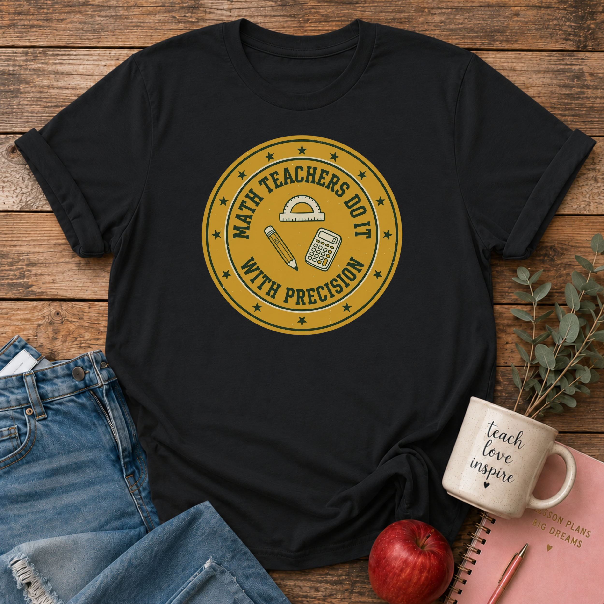 Math Teacher T-shirt