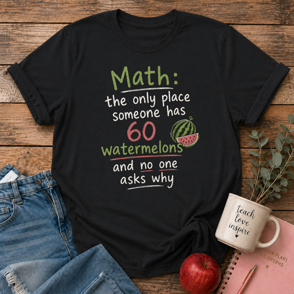 Watermelon Math T-shirt