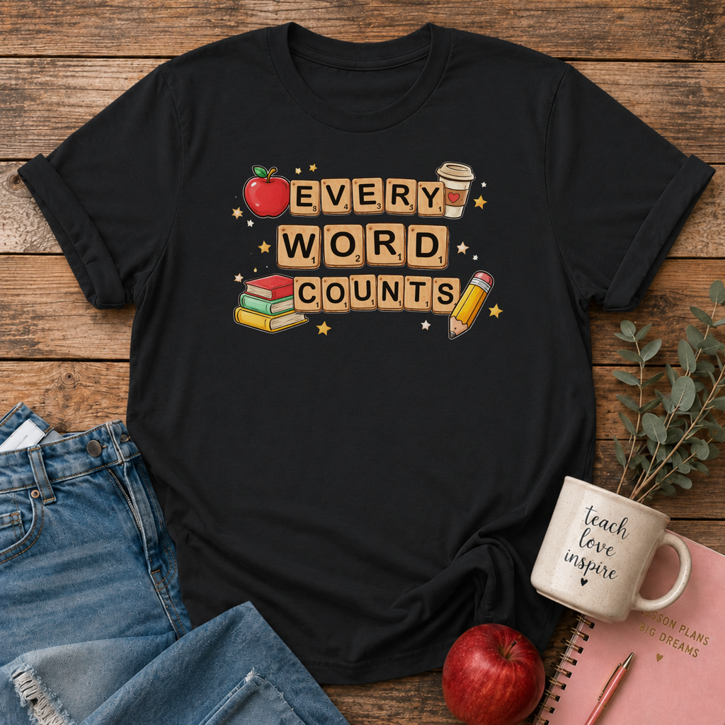 EveryWordCounts T-shirts