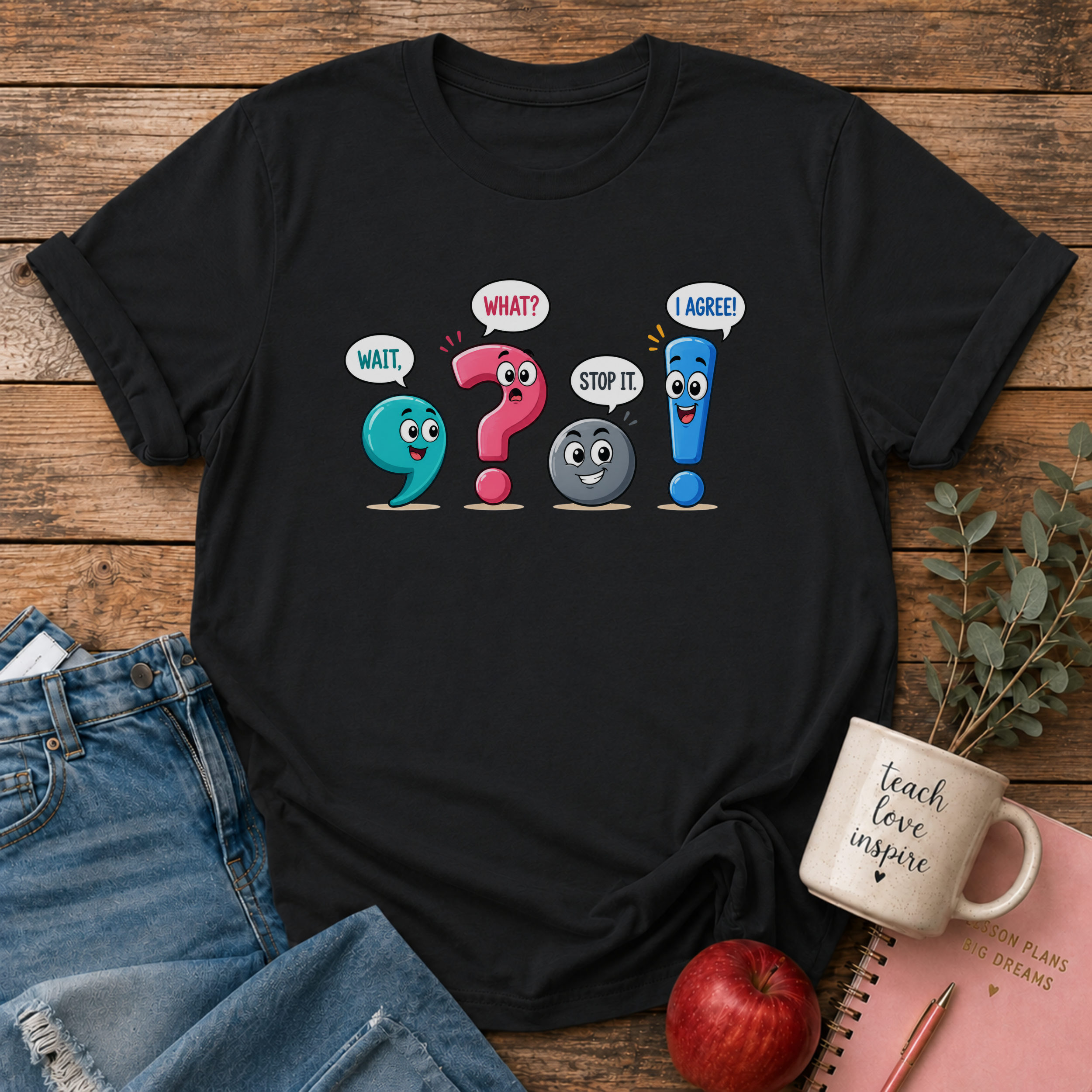 Funny Punctuation T-shirt