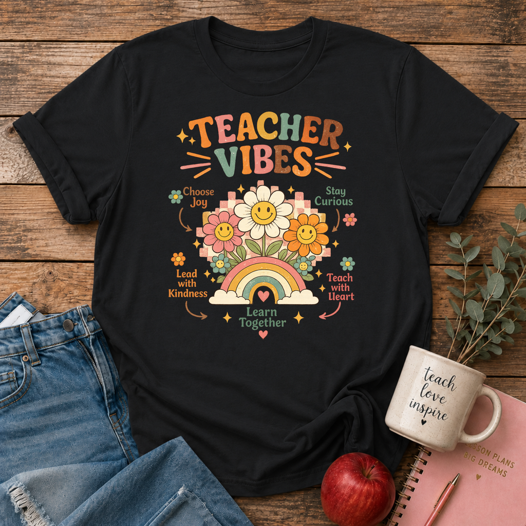 Teacher Vibes T-shirt