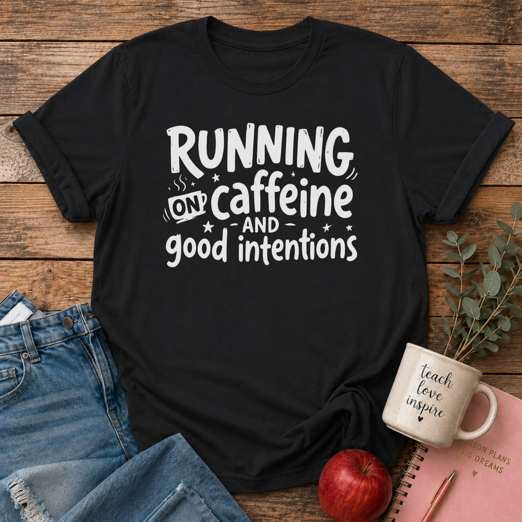 Caffeine & Good Intentions T-Shirt