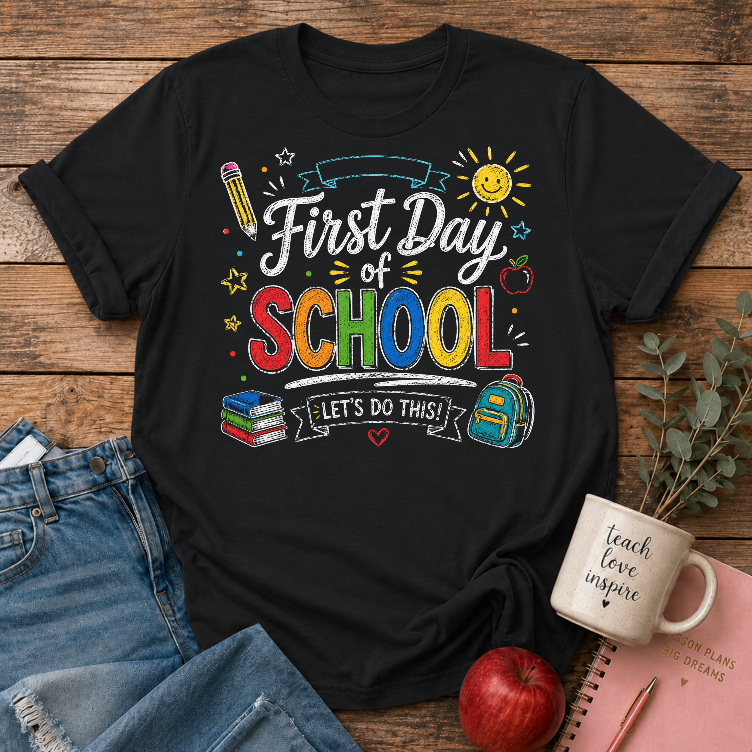 First Day of School T-shirt