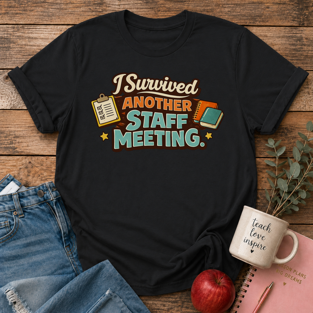 Survived Another Staff Meeting T-shirt