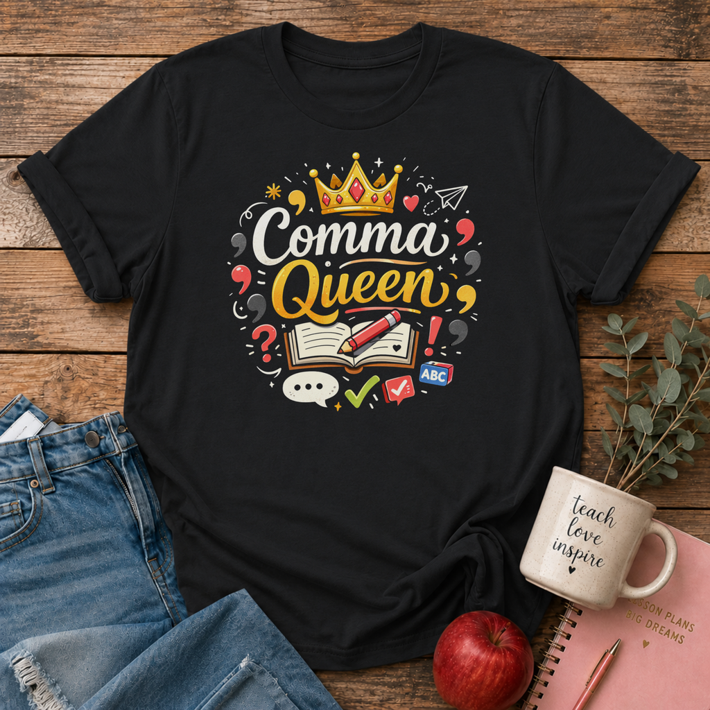 Comma Queen T-shirt