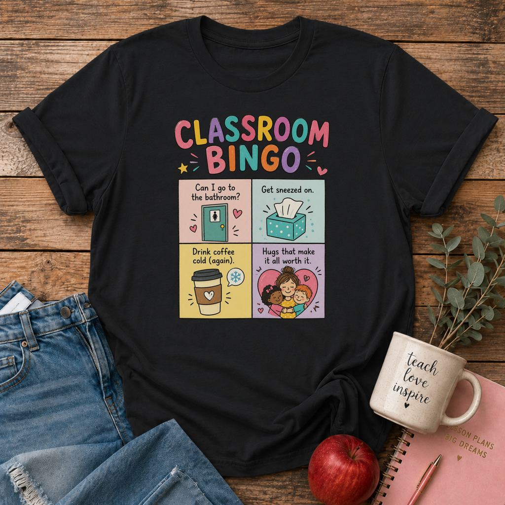 Classroom Bingo T-shirt